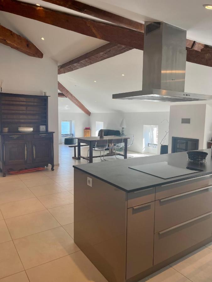 Grand Appartement Style Loft Bord De Mer プロプリアノ エクステリア 写真